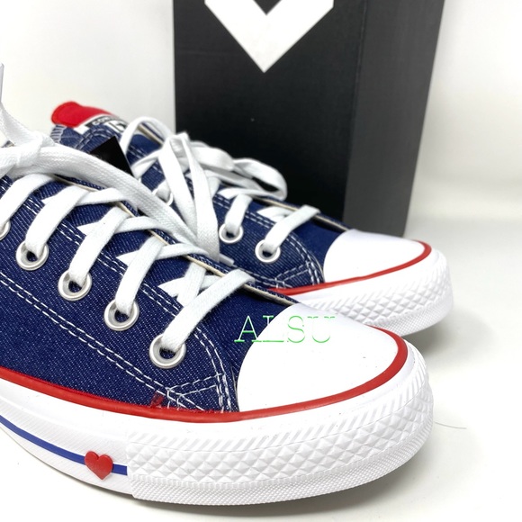 Converse Ctas Canvas Low Top Indigo Blue Women’s - Picture 5 of 14